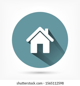 House vector icon , lorem ipsum Flat design