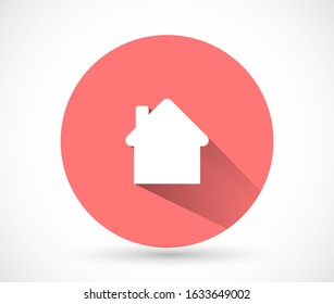House vector icon , lorem ipsum Flat design