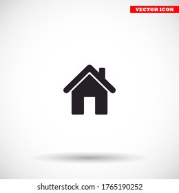 House vector icon , lorem ipsum Flat design