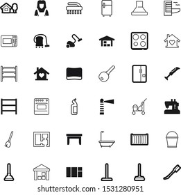 house vector icon set such as: decoration, banquet, logistics, inside, box, desk, tower, pixel, apron, handcraft, image, bath, skyscraper, package, lock, front, pump, beach, classic, air, blueprint