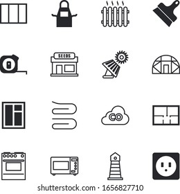 house vector icon set such as: sea, air, logo, culinary, uniform, fluffy, trowel, care, garden, health, fractured, growth, signal, connection, housewife, smog, gray, beacon, emissions, roulette