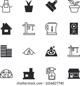house vector icon set such as: top, induction, burner, drink, energy, dutch, rice, spray, real, storehouse, grain, appliances, travel, chemical, preparation, kettle, pet, device, residential, hygiene