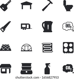 house vector icon set such as: park, double, detergent, toilet, delivering, saw, closeup, summer, storefront, shop, care, 3d, fast, facility, internet, plate, stove, kettle, holiday, cargo, spray