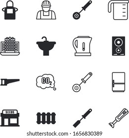 house vector icon set such as: sanitary, basin, save, button, volume, coolness, refrigerator, long, tea, disappearing, freeze, indoors, crop, housewife, chemistry, induction, air, gas, cloth, cup