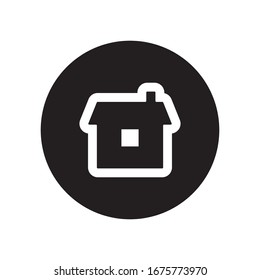 House vector icon. Symbol of home.