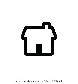 House vector icon. Symbol of home.
