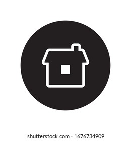 House vector icon. Symbol of home.