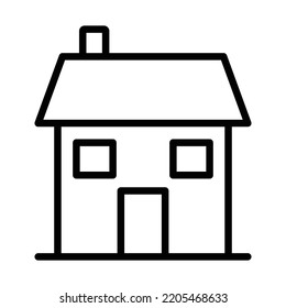 House Vector Icon which is suitable for commercial work and easily modify or edit it

 svg