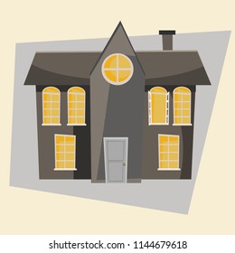 house vector illustration 