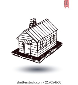  House vector illustration.