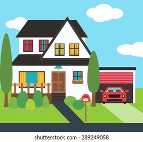House vector illustration