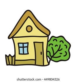 House. Vector illustration.