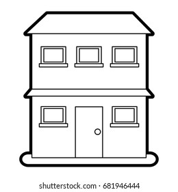 house vector illustration