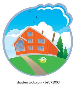 House. Vector illustration