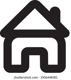 house Vector illustration isolated on a white background