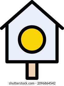 house vector illustration isolated on a transparent background. stroke vector icons for concept or web graphics.