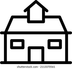 House Vector illustration on a transparent background.Premium quality symmbols.Stroke vector icon for concept and graphic design.