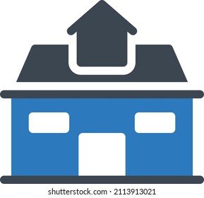 House Vector illustration on a transparent background.Premium quality symmbols.Glyphs vector icon for concept and graphic design.
