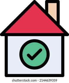 house Vector illustration on a transparent background. Premium quality symbols. Stroke vector icon for concept and graphic design.