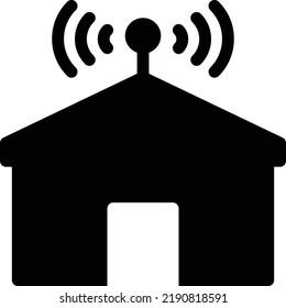 house Vector illustration on a transparent background. Premium quality symmbols. Glyphs vector icons for concept and graphic design.