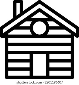 house Vector illustration on a transparent background.Premium quality symbols.Thin line vector   icon for concept and graphic design.