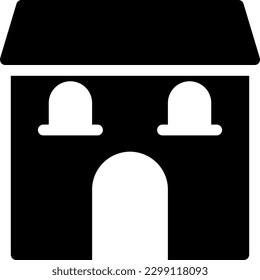 house Vector illustration on a transparent background. Premium quality symmbols. Glyphs vector icons for concept and graphic design.