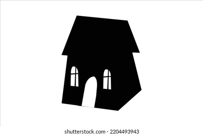 House  vector illustration simple symbol Free Vector