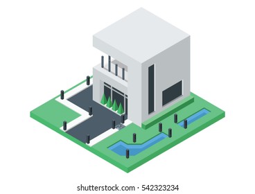 House In Vector (Isometric 2)