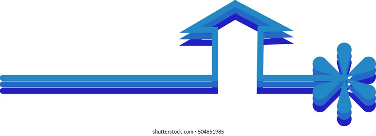 house vector logo