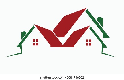 house vector logo design symbol