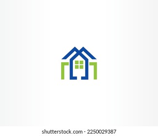 House vector logo. Home icon design concept