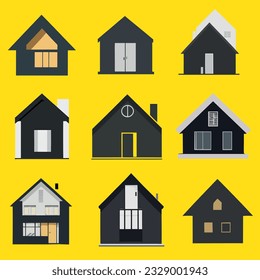 House vector logo templates are pre-designed graphic elements that can be used to create logos specifically related to houses, real estate, construction, or architecture.