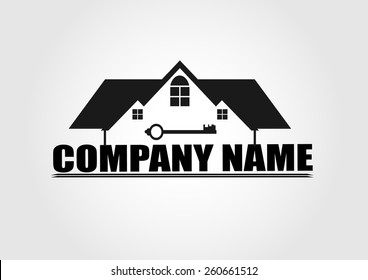 House vector . Real estate .