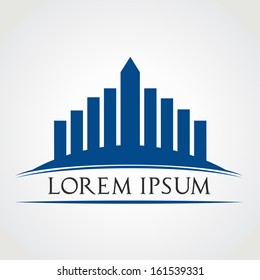 House Vector. Real Estate Logo Design. Roof vector illustration.