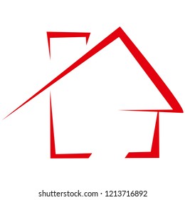 House vector symbol