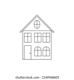 house vector for website symbol icon presentation