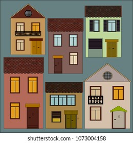 House vektor desing, city architecture