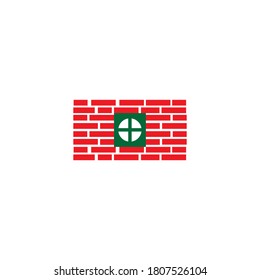 house vent ilustration design vector icon templat

