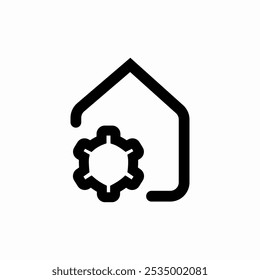 house virus icon sign vector