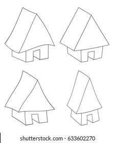 house web icon silhouette vector symbol icon design. Beautiful illustration isolated on white background