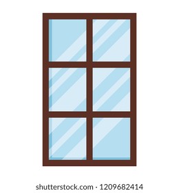 house window isolated icon