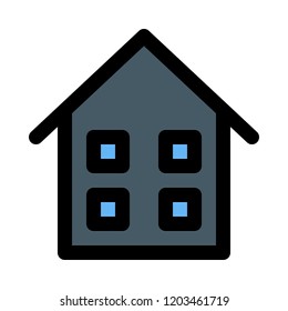 House with windows