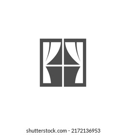 Plantilla de diseño de ilustración de icono de Windows House