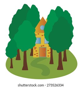 House in the woods