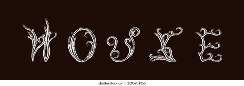 House Word Splatter Effect Vector Typography Stock Vector Royalty Free