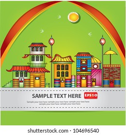 House,cartoon,Vector
