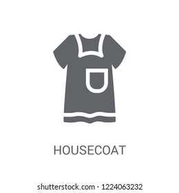 Housecoat icon. Trendy Housecoat logo concept on white background from Clothes collection. Suitable for use on web apps, mobile apps and print media.
