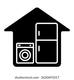 Household Appliance Simple Icon Vector Illustration Concept