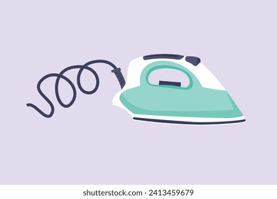 Household appliances concept. Colored flat vector illustration isolated.