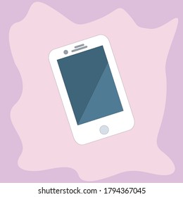 Household appliances for home and household illustration on color blot